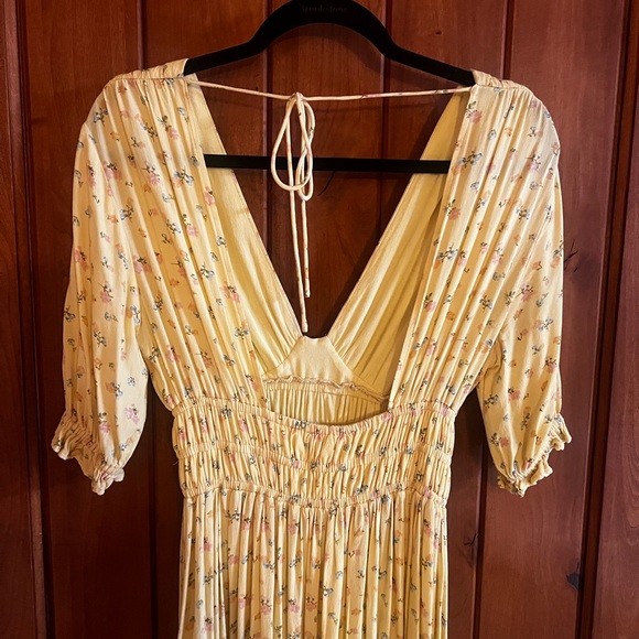 Spell and the Gypsy Ditsy Dress in lemonade - Picture 8 of 9